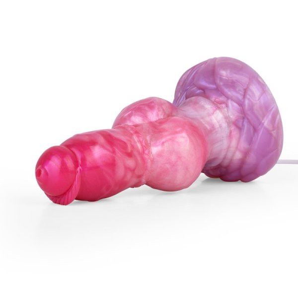 (image for) Ejaculating Peachy Colorful Realistic Dildo- 14