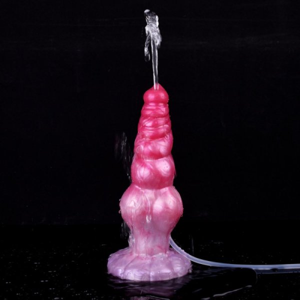 (image for) Ejaculating Peachy Colorful Realistic Dildo- 16