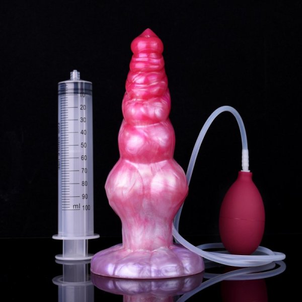 (image for) Ejaculating Peachy Colorful Realistic Dildo- 16