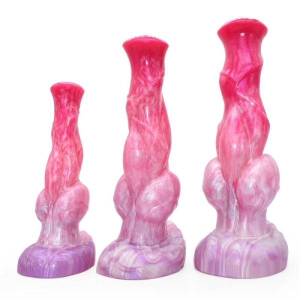 (image for) Peachy Colorful Realistic Dildo- 19