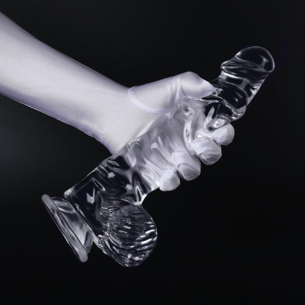 (image for) King Cock Clear 5 Size Cock W- Balls