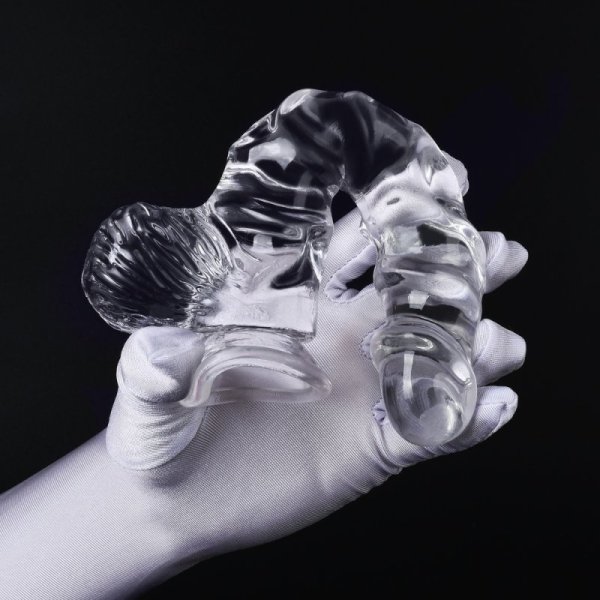 (image for) King Cock Clear 5 Size Cock W- Balls