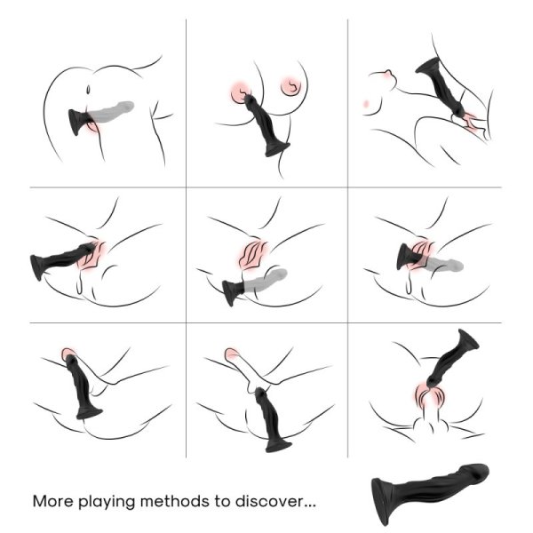 (image for) Strong Wireless Vibrating Dildo