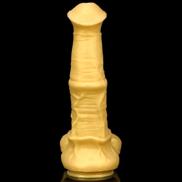 (image for) Big Golden Thick Horse Penis Dildo