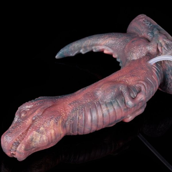(image for) Ejaculating Raptor Silicone Dildo