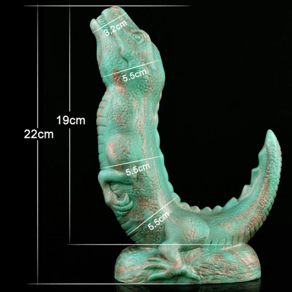 (image for) Ejaculating Raptor Silicone Dildo