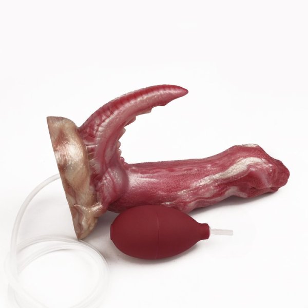 (image for) Ejaculating Raptor Silicone Dildo