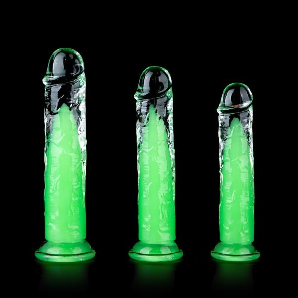 (image for) Jelly Dildo With Colors Core - No Ball