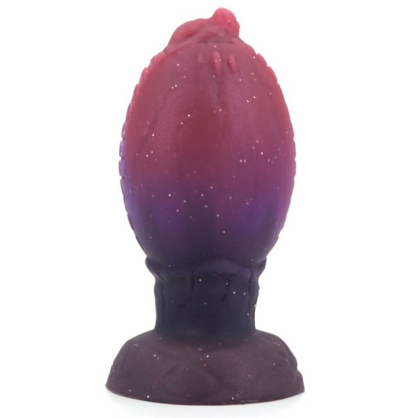 (image for) Starry Soft Silicone Butt Plug - Dragon Egg