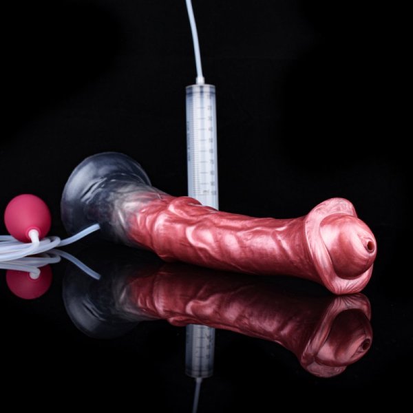 (image for) Squirting Fake Horse Realistic Animal Dildo - A