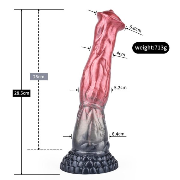 (image for) Fake Horse Realistic Animal Dildo - C