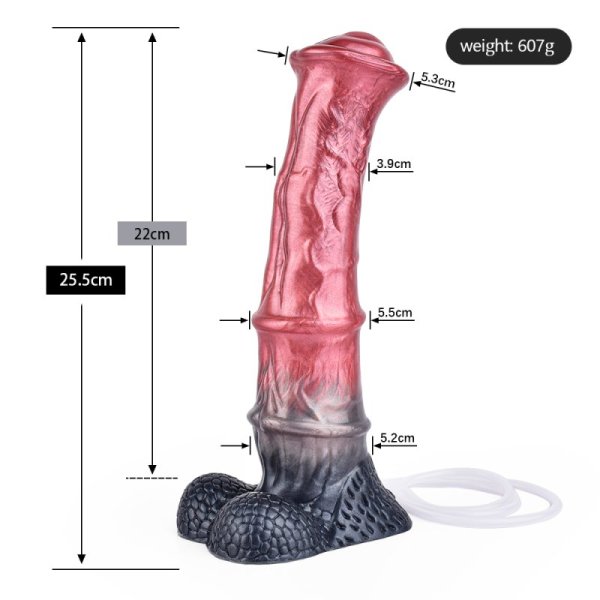 (image for) Squirting Fake Horse Realistic Animal Dildo - F
