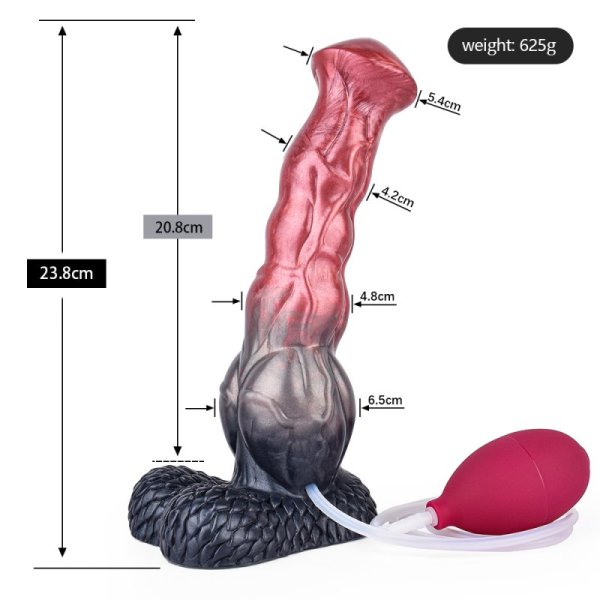 (image for) Squirting Fake Horse Realistic Animal Dildo - G