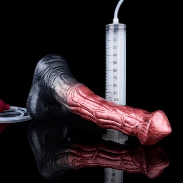 (image for) Squirting Fake Horse Realistic Animal Dildo - J