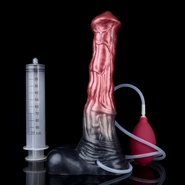 (image for) Squirting Fake Horse Realistic Animal Dildo - J