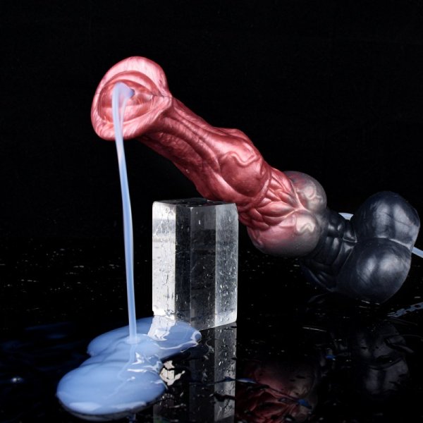 (image for) Squirting Fake Horse Realistic Animal Dildo - K