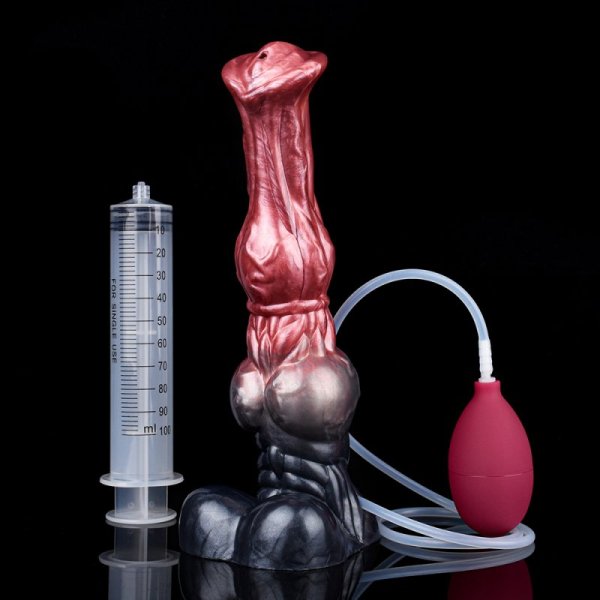 (image for) Squirting Fake Horse Realistic Animal Dildo - K