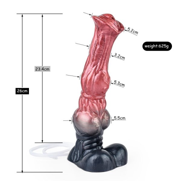 (image for) Squirting Fake Horse Realistic Animal Dildo - K