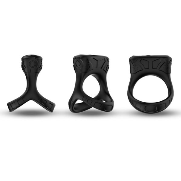 (image for) Double Cock Ring with Clitoral Stimulator