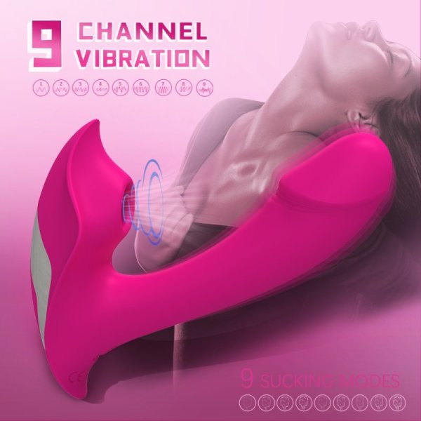 (image for) Heart of Ocean Strap On Suction Vibe