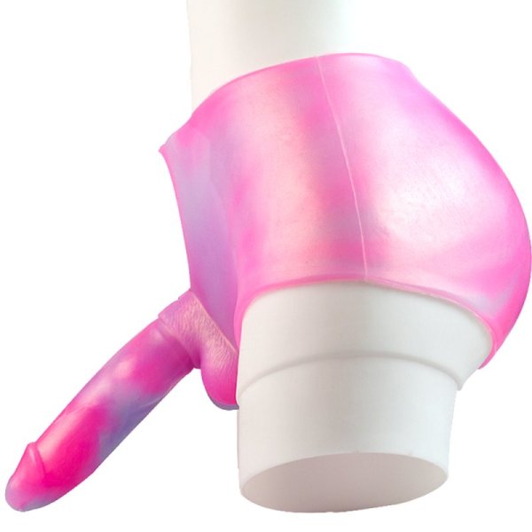 (image for) Sissy Training Fantasy 7.1" Dildo Panty -06