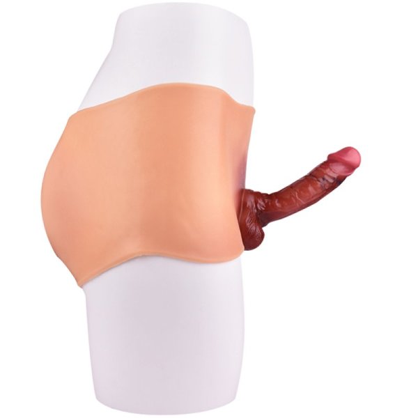 (image for) Realistic Silicone Dildo Pants