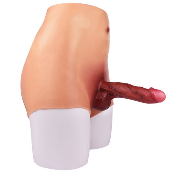 (image for) Panties Realistic Dildo With Navel