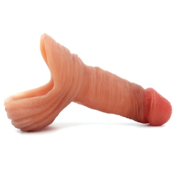 (image for) RealRock Soft Penis Extender Sleeve - B