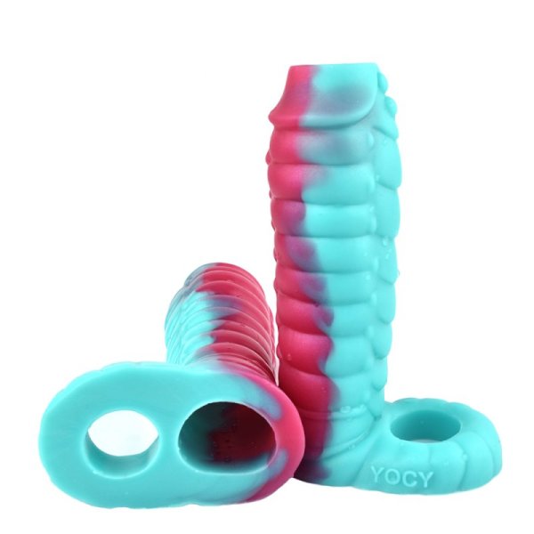 (image for) Double Color Dragon Penis Seeve