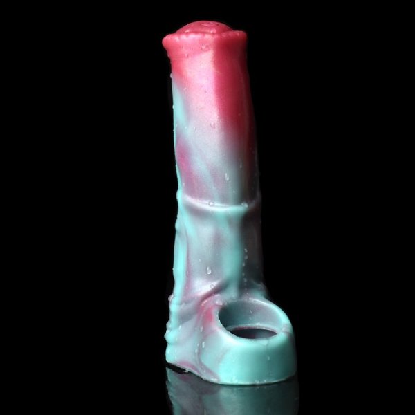 (image for) Colorful Extension Penis Sleeve - Mixed