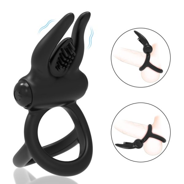 (image for) Vibrating Clit Stimulator - Cock Ring