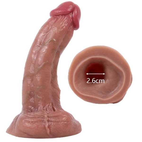 (image for) Scrotum Cover Realistic Cock Sleeve -D
