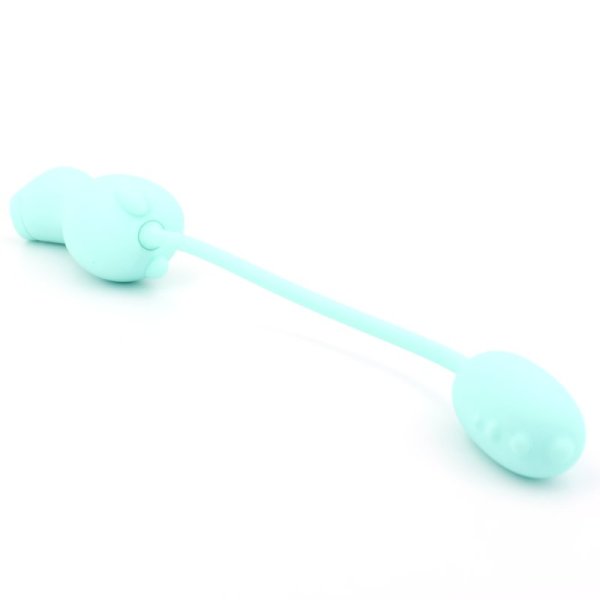 (image for) Cute Dinosaur 2-in-1 Clit Sucker & Bullet Vibrator