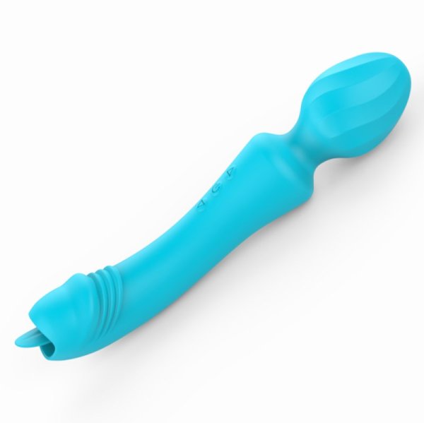 (image for) Magic Wand Vibrator With Tongue