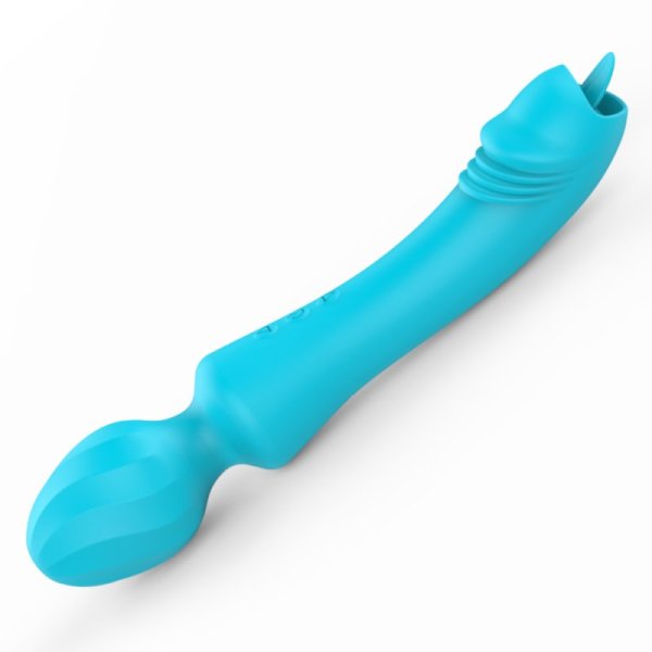 (image for) Magic Wand Vibrator With Tongue