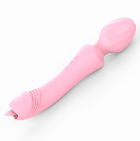 (image for) Magic Wand Vibrator With Tongue