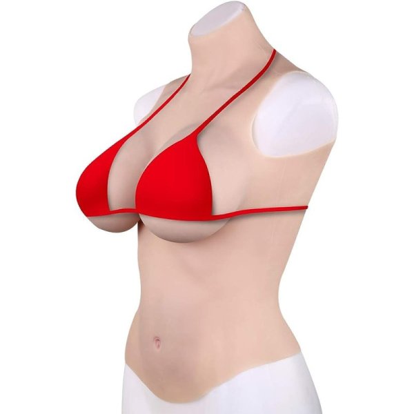 (image for) Half Body Breast Forms - Cotton