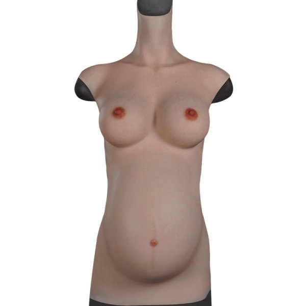 (image for) Fake Pregnant Belly With Breast - Cotton