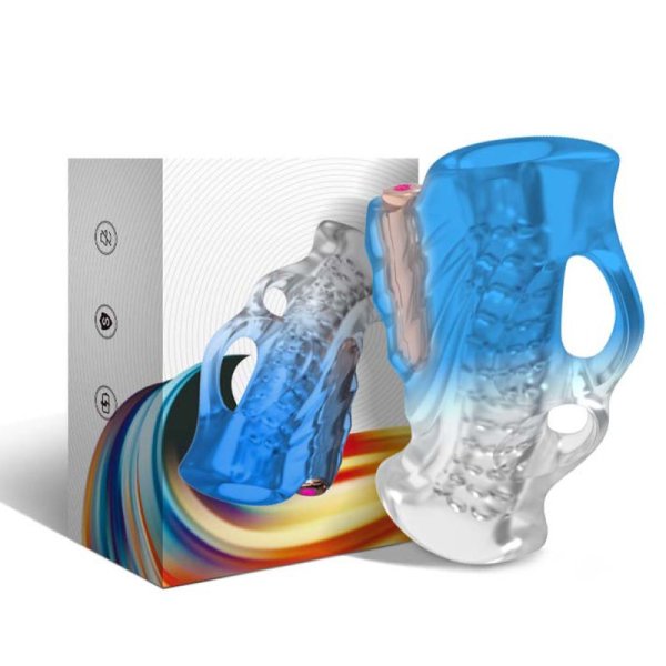 (image for) Blue Ice Grip Masturbator