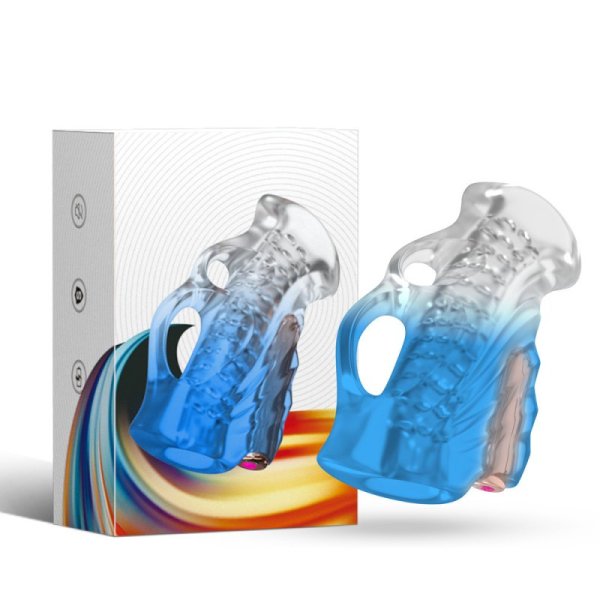 (image for) Blue Ice Grip Masturbator