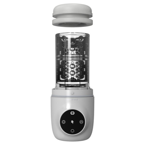 (image for) HandsFree Male Rotating Cup Sucking Stroker