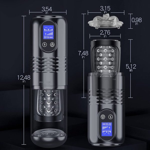 (image for) Innovative Motors Telescoping LCD Display Masturbator