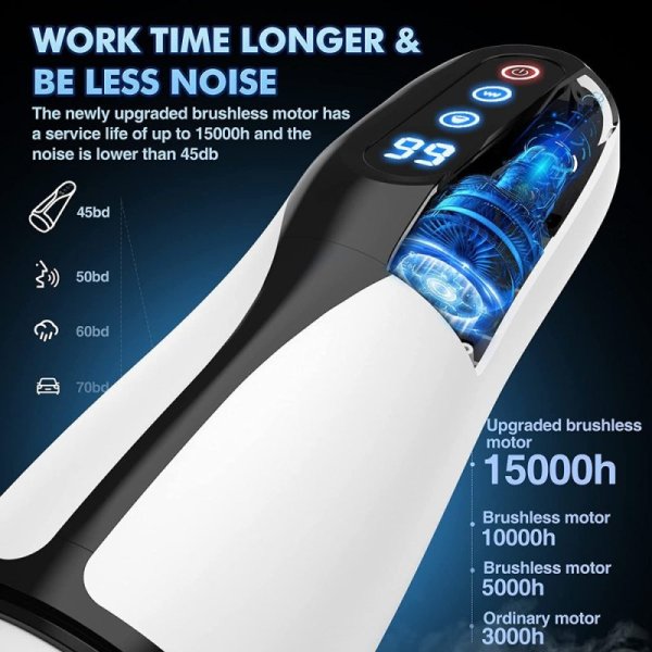(image for) Suction & Vibration Heating Blowjob Male Toy