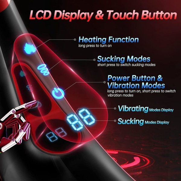 (image for) Powerful Sucking & Vibrating Heating Masturbator