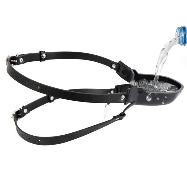 (image for) Water Cup Gag With Strap