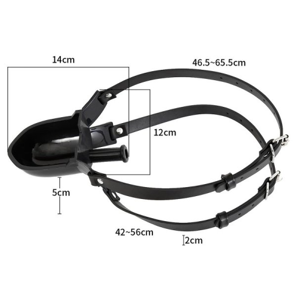 (image for) Water Cup Gag With Strap