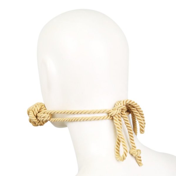 (image for) Hemp Rope Bone Mouth Gag