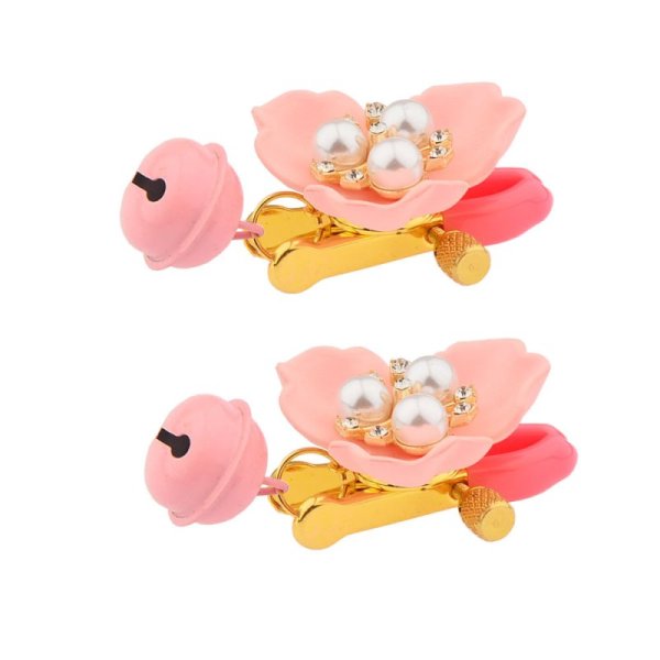 (image for) Flower Nipple Clip With Bell