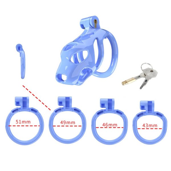 (image for) Dog Head Chastity Cage