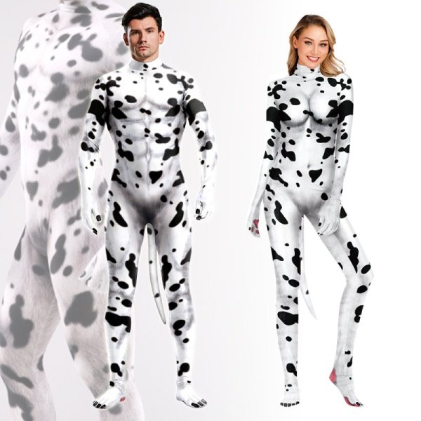 (image for) Animal Cosplay Costume - Milk Cow